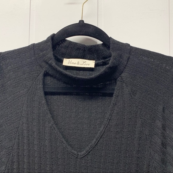 NWT Dolman Sleeve Black Blouse - Picture 8 of 15